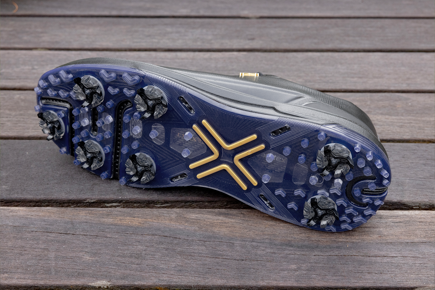 PAYNTR X-Eighty-Seven SC Spiked Golf Shoes- Black