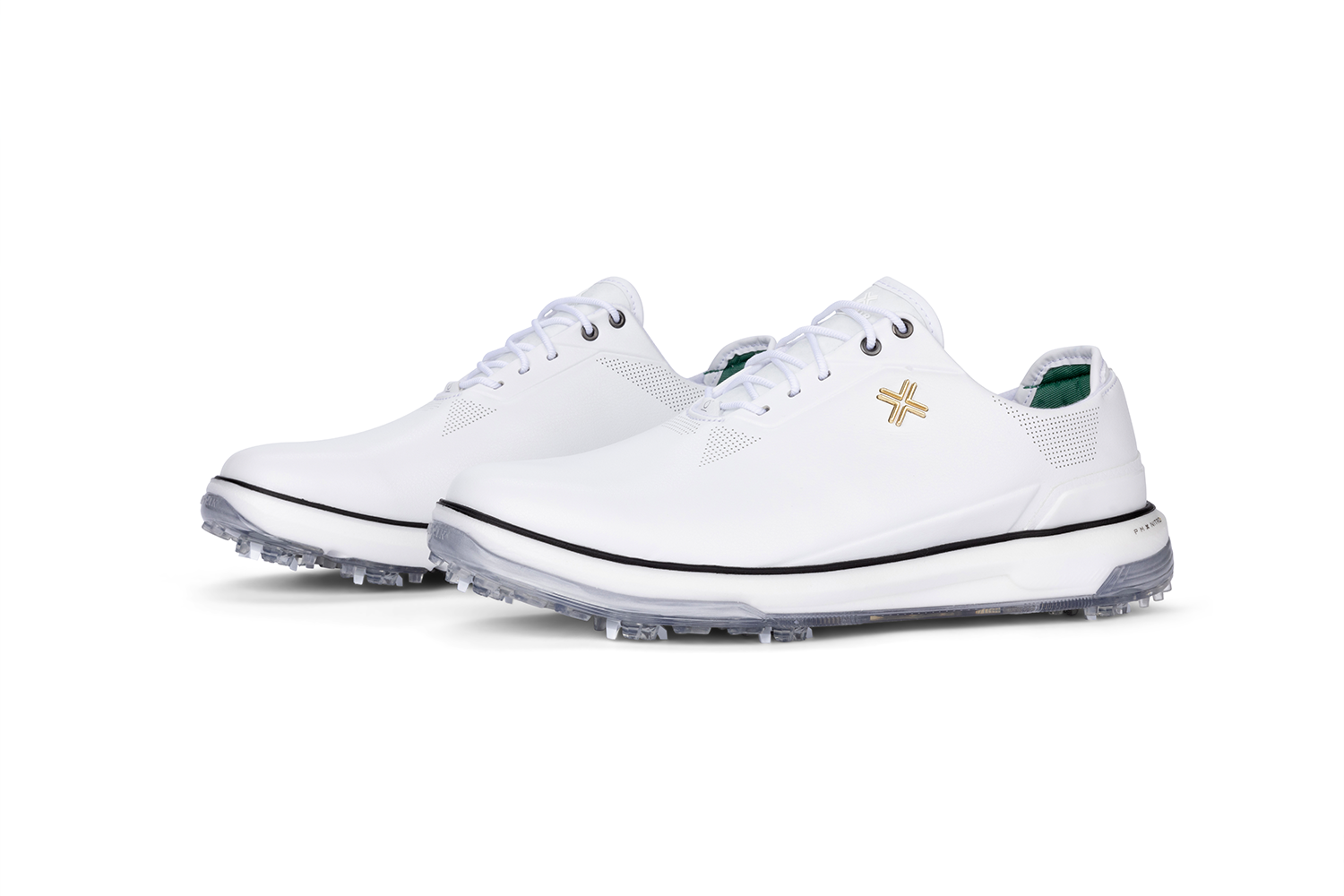 PAYNTR X-Eighty-Seven SC Spiked Golf Shoes- White