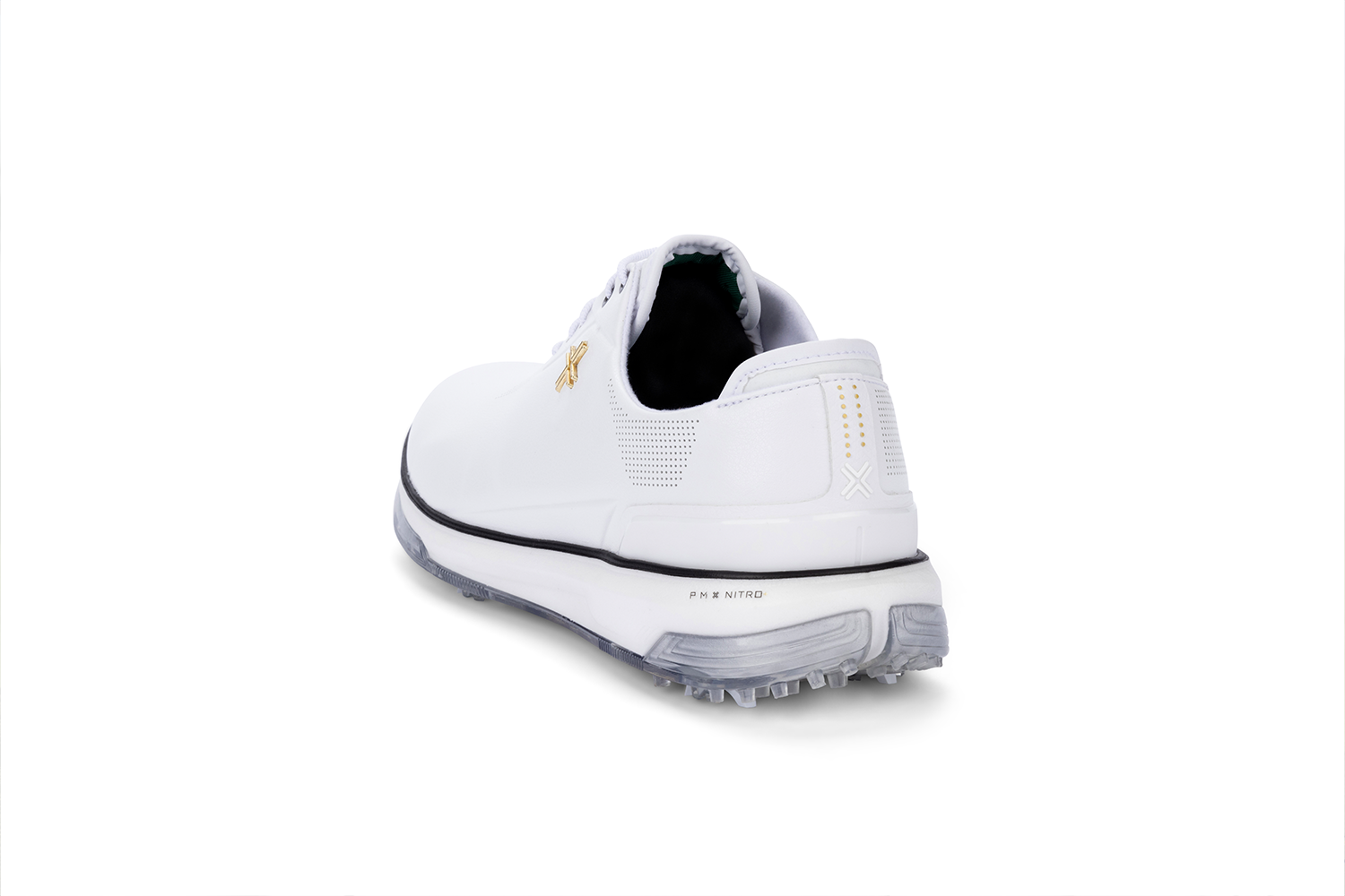 PAYNTR X-Eighty-Seven SC Spiked Golf Shoes- White – Payntr Golf
